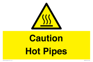Caution Hot Pipes